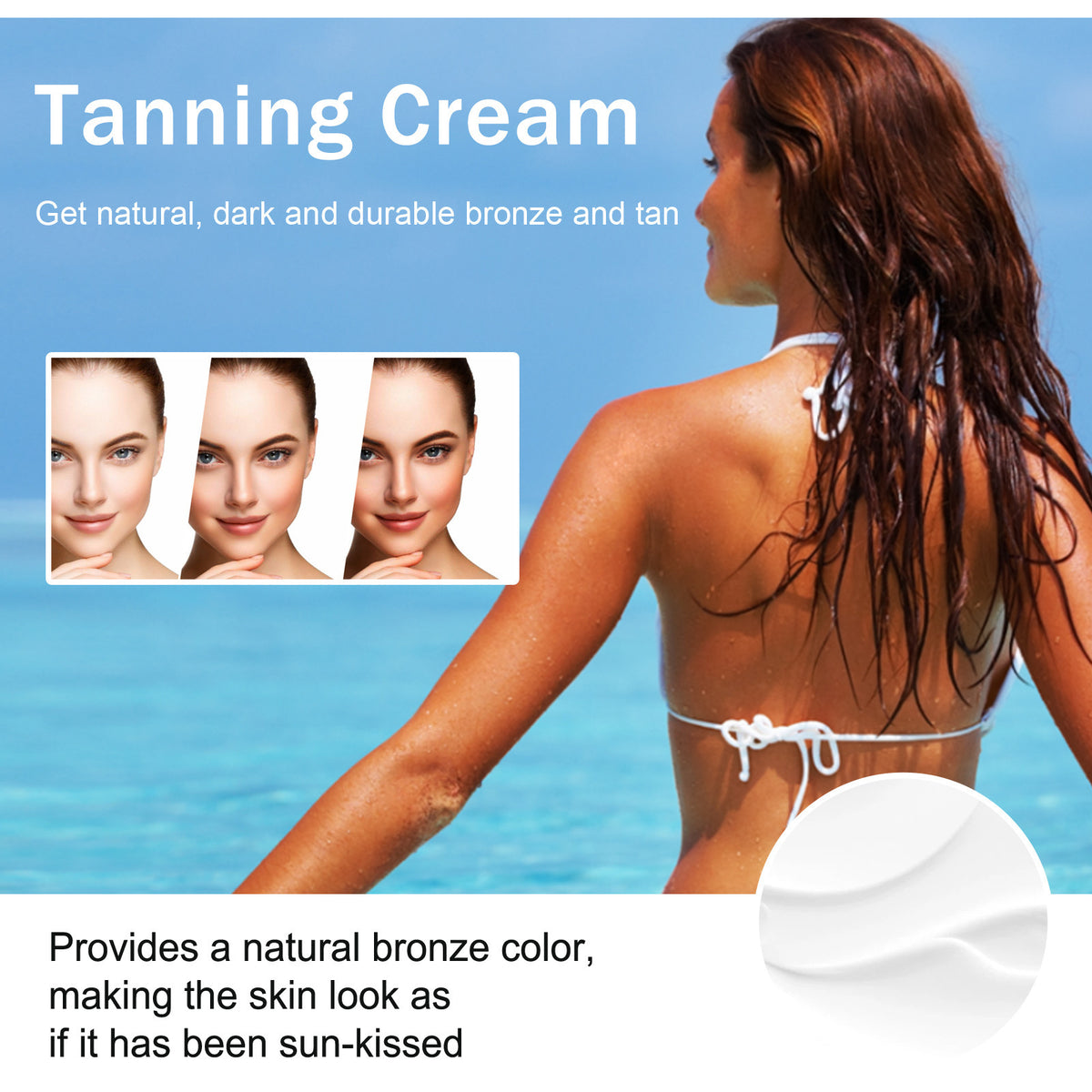 Help Black Frost Outdoor Beach Sunbath Moisturizing