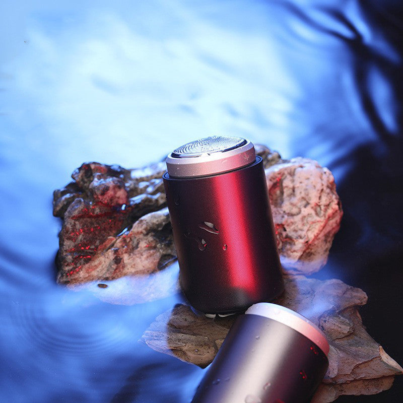 Portable Electric Rotary Shaver Rechargeable USB