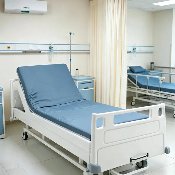 Hospital Bed Mattress - Dual-Layer Foam with Waterproof Cover