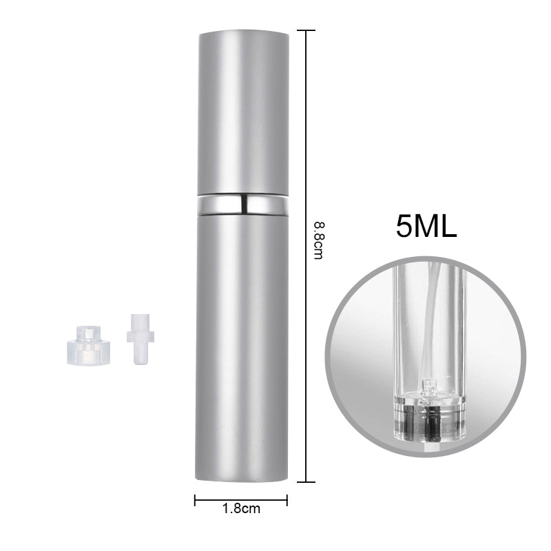 Portable Perfume Sprayer Bottle Set - Refillable Travel Atomizer with 9ML Capacity