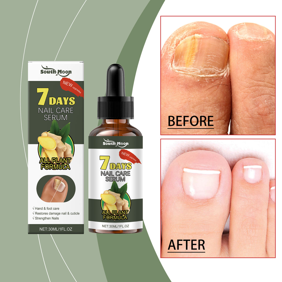 Ginger Nail Strengthening Liquid 30ml