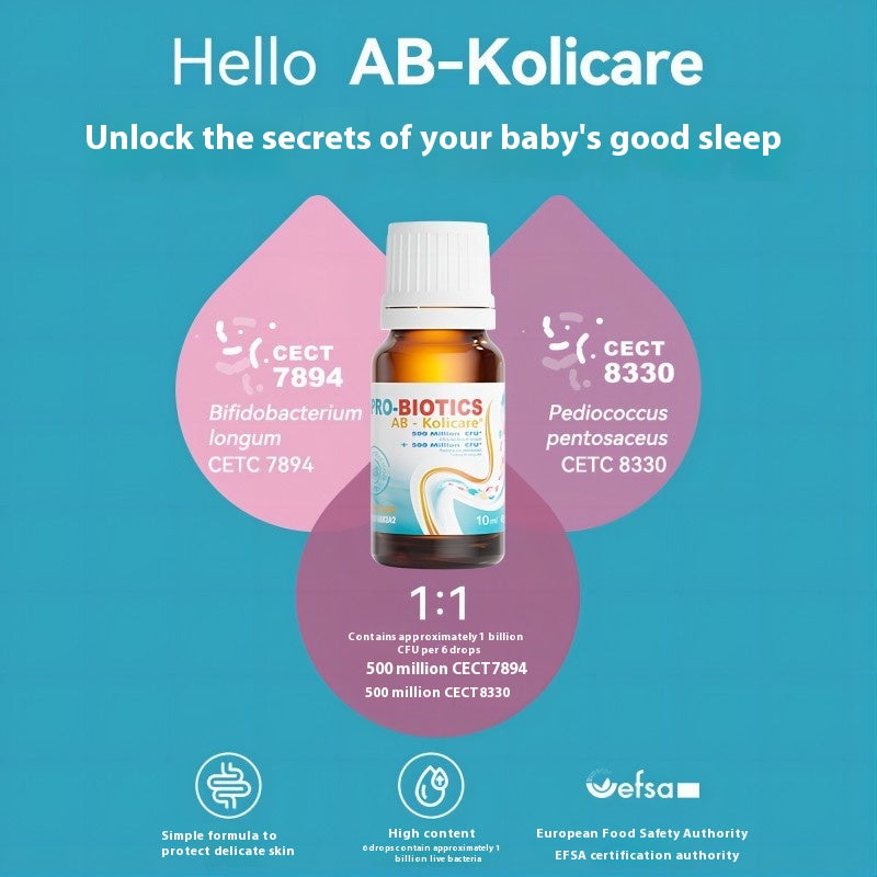 Probiotics Drops for Children & Babies - 10ml Bifidobacterium