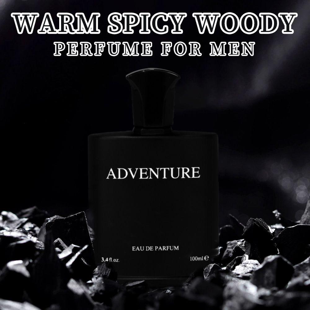 Men's Eau de Toilette - Fresh Citrus and Woody Fragrance for Daily Wear
