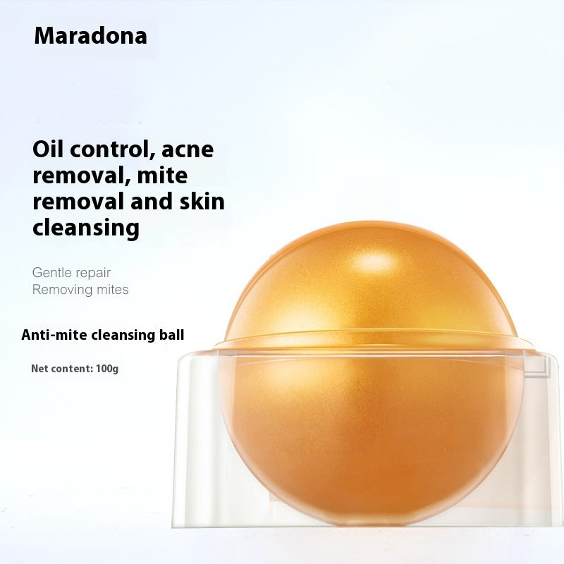 Anti-Mite Cleansing Soap Jelly Washing Ball for Skin Care