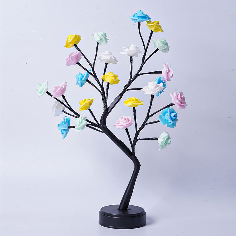 Decorative LED Flower Lights for Holiday & Room Decor - USB Powered