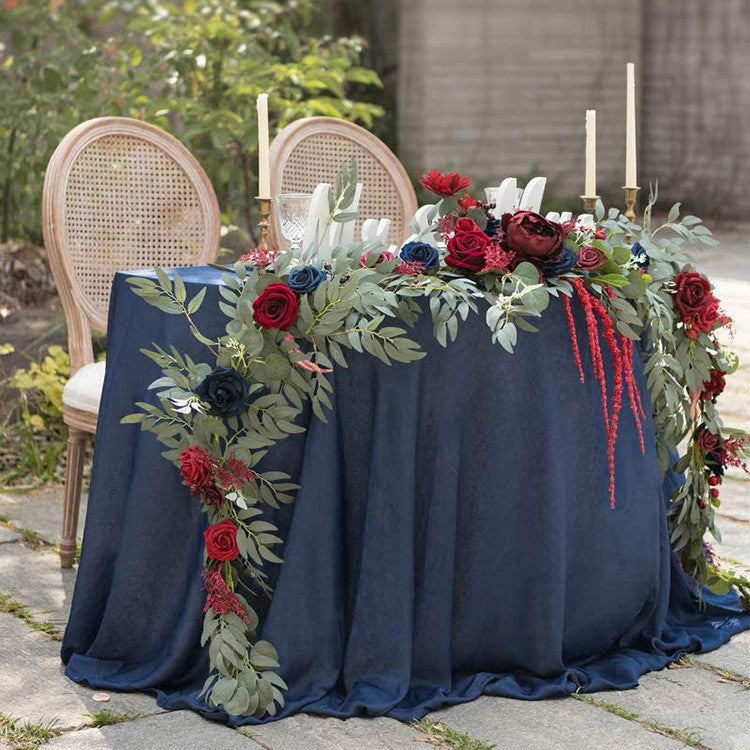 Eucalyptus Willow Leaf Wedding Garland Indoor Outdoor Decor 1.9m Length
