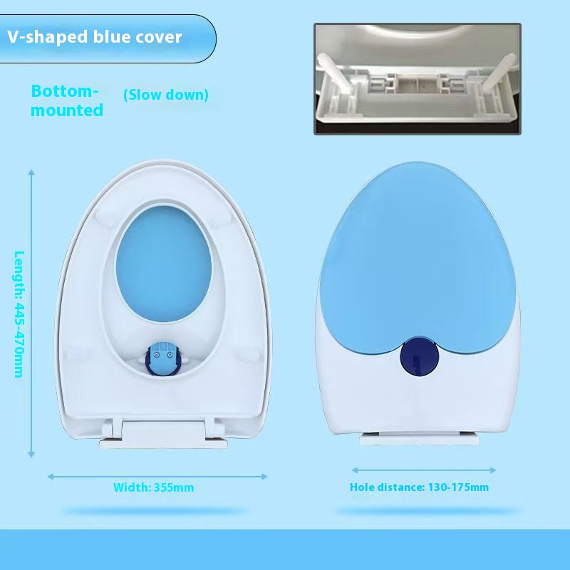 Dual-Purpose Toilet Lid Cover Thickened Modern Bathroom Storage