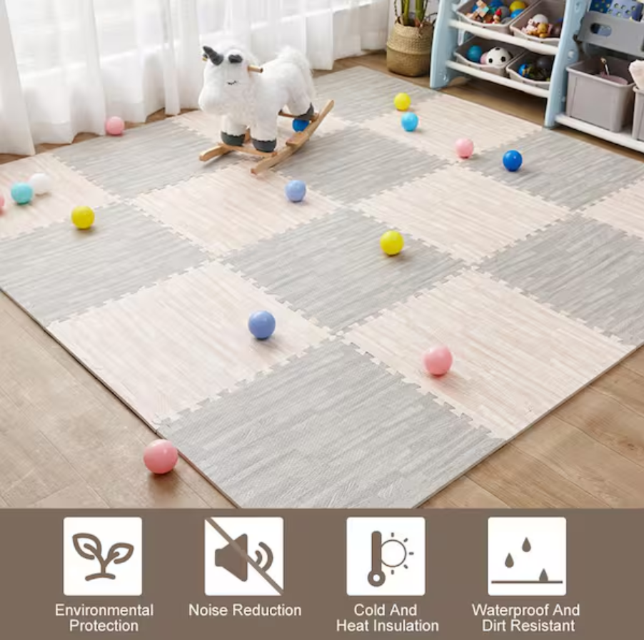 Puzzle Mat Set - 8 Pack for Home Office Storage