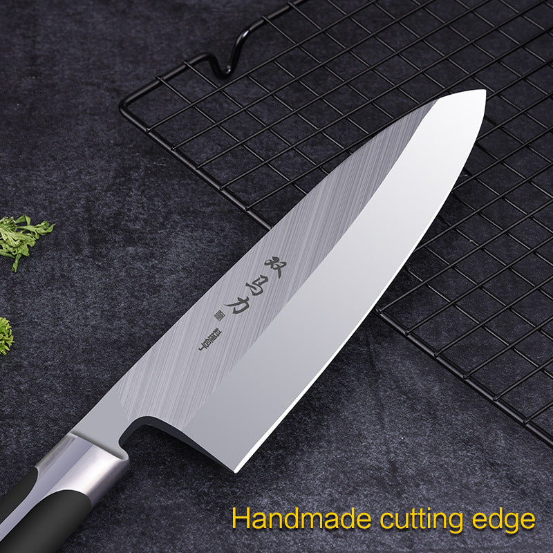 Japanese Sushi Salmon Fish Head Knife - 9-inch Kitchen Knife for Sushi & Seafood