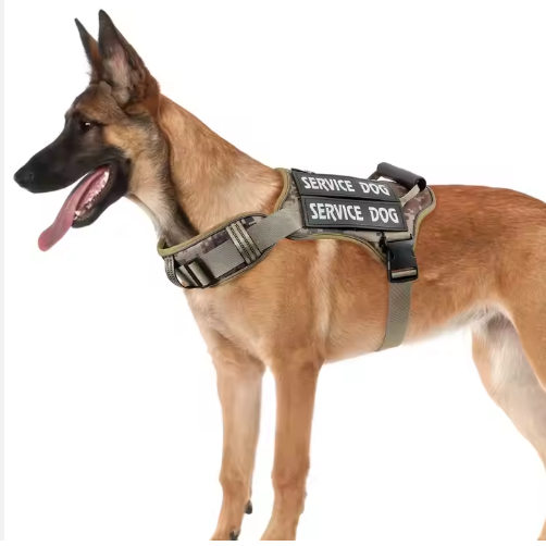 Adjustable Reflective Dog Harness with Control Handle No Pull Pet Vest for Training