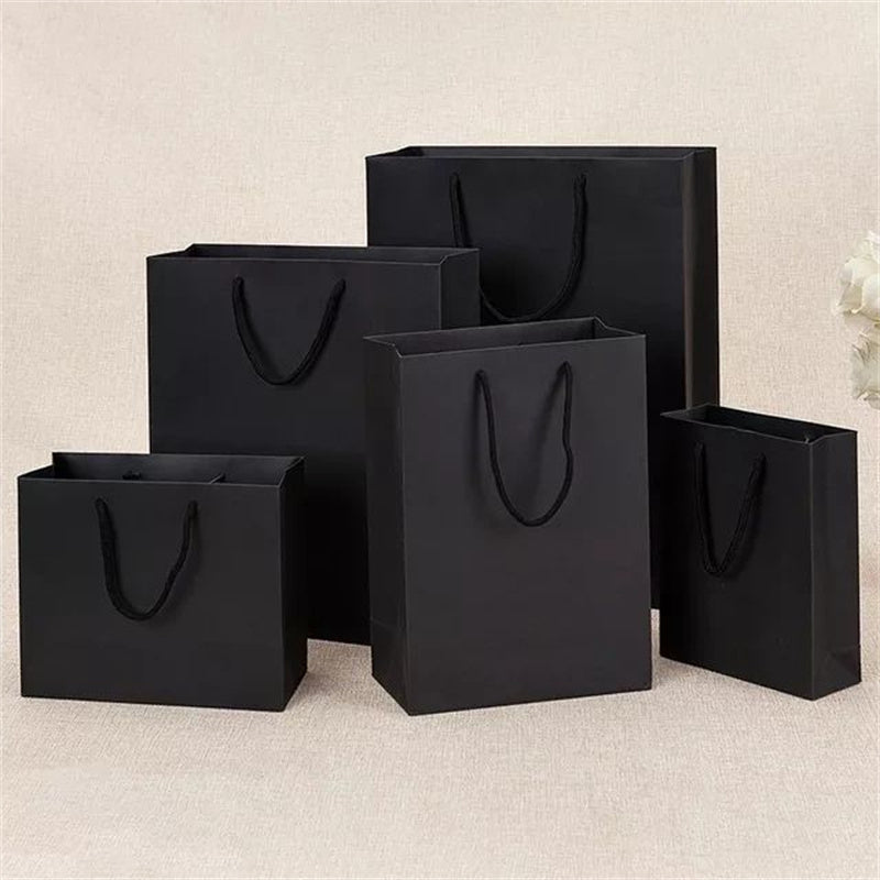 Handheld Cowhide Christmas Gift Bag - Customizable Home Packaging