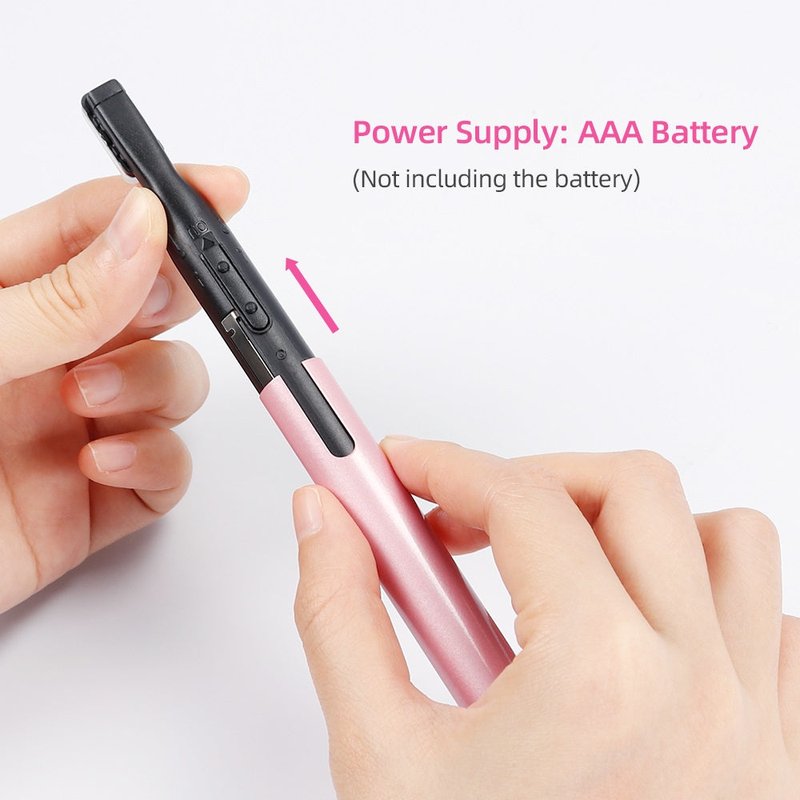 Electric Nail Polisher with Nano Heads - Pink