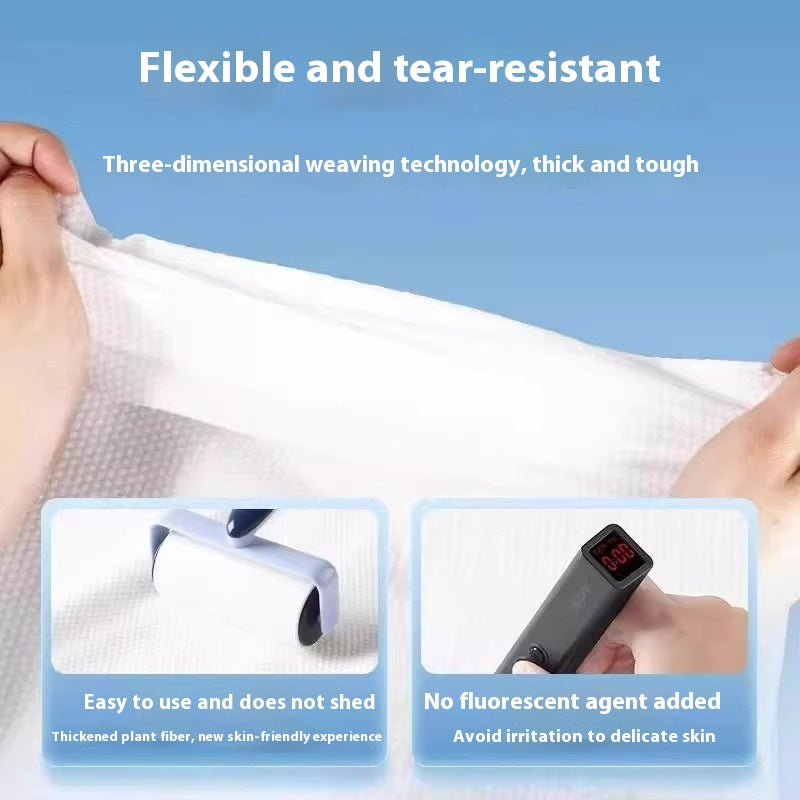 Disposable Bath Towels Set for Travel Thickened Soft 70x140cm Multiple Quantities