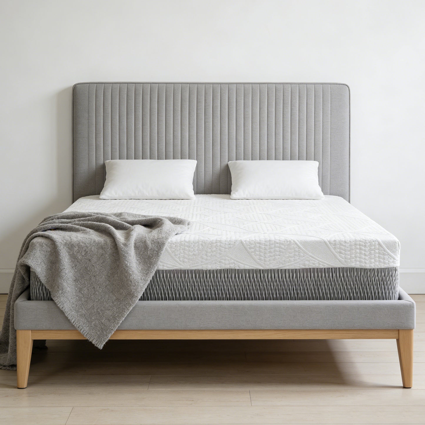 14-Inch King Mattress - Premium 4-Layer Foam with Ergonomic Support