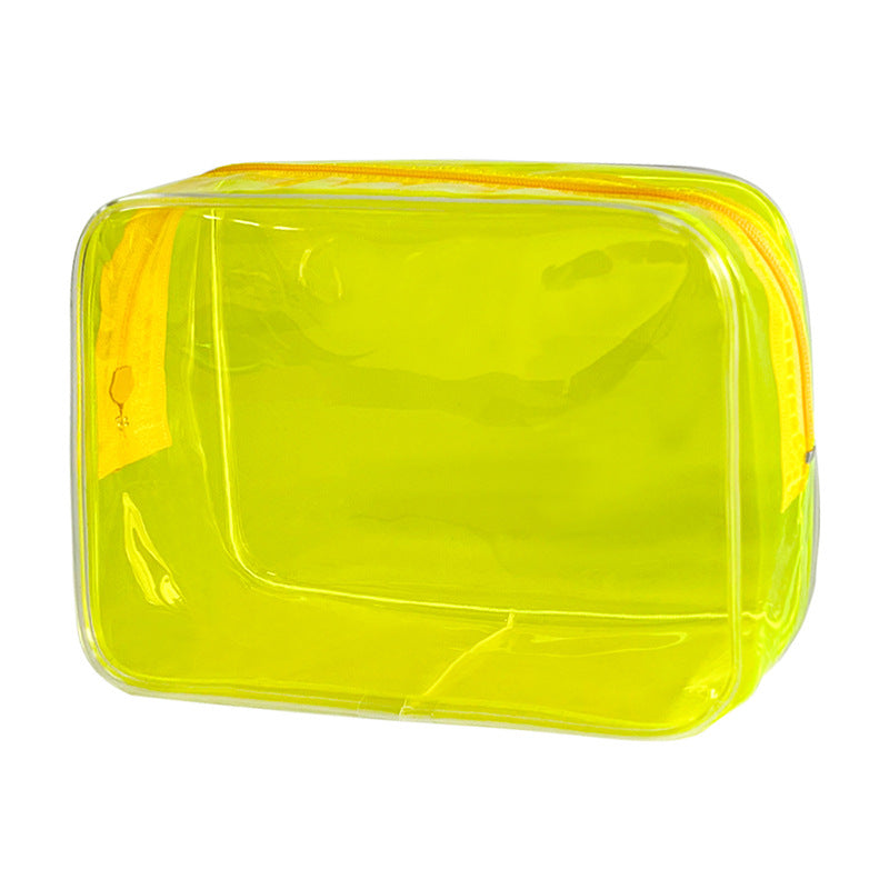 Large Capacity Transparent Cosmetic Bag Waterproof Storage Organizer