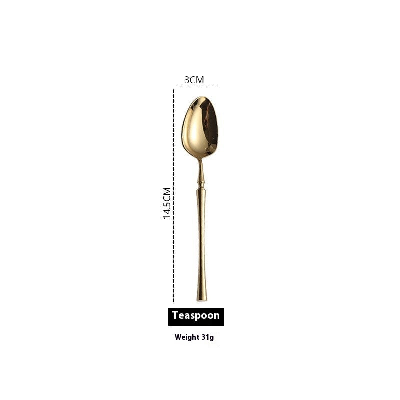 Stainless Steel Tableware Set - Knife Fork Spoon Flatware Utensils