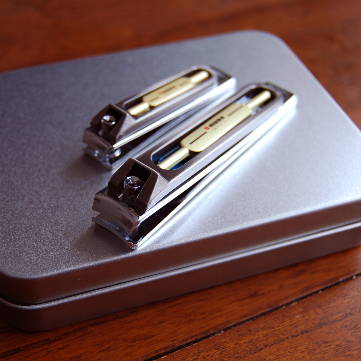 Stainless Steel Nail Clippers for Seniors - 2 Sizes