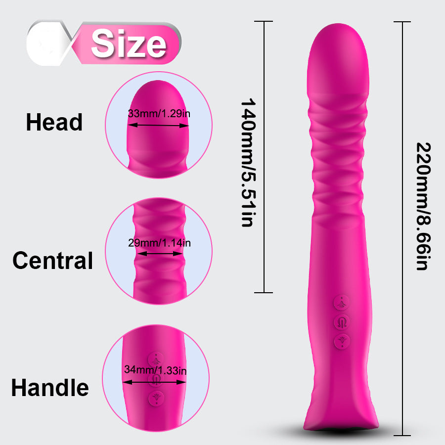 Rechargeable Silicone Electric Personal Massager - Adult Wellness Toy