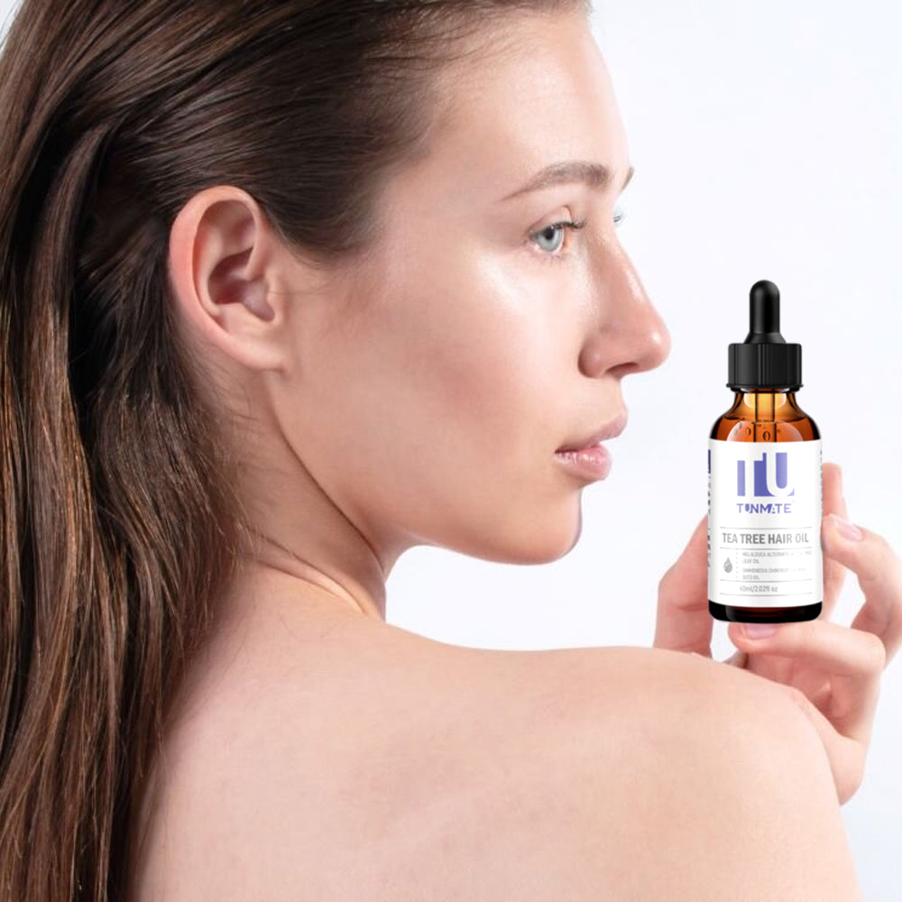 Tea Tree Hair Oil - Natural Hair Care Essential Oil for Scalp & Damage Repair