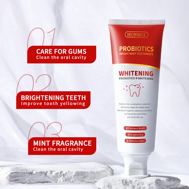 Probiotic Whitening Toothpaste 120g - Oral Care for Bright Smiles
