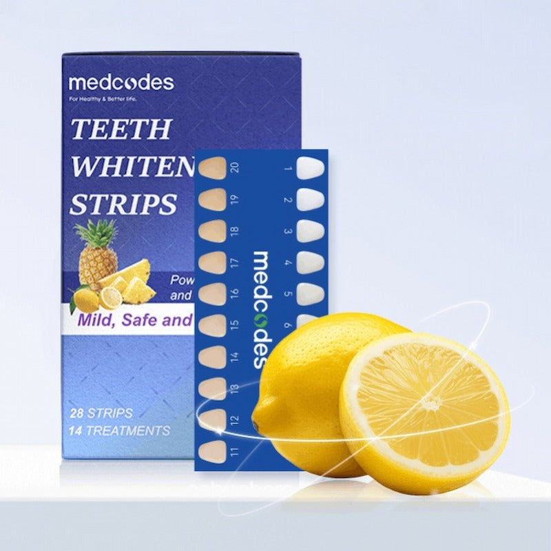 Pineapple Enzyme Strips - 14 Pairs Daily Dental Care