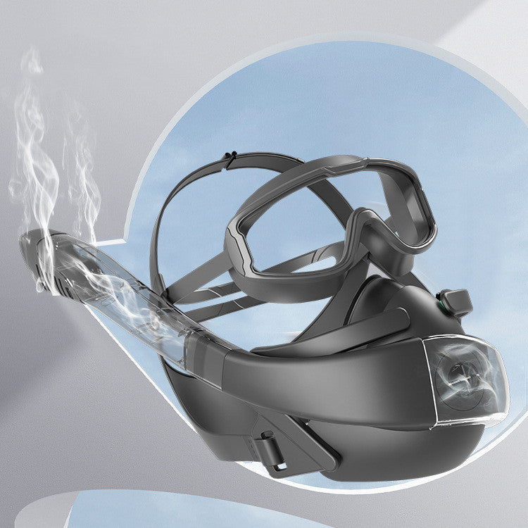 Silicone Snorkel Diving Mask with Breathing Tube