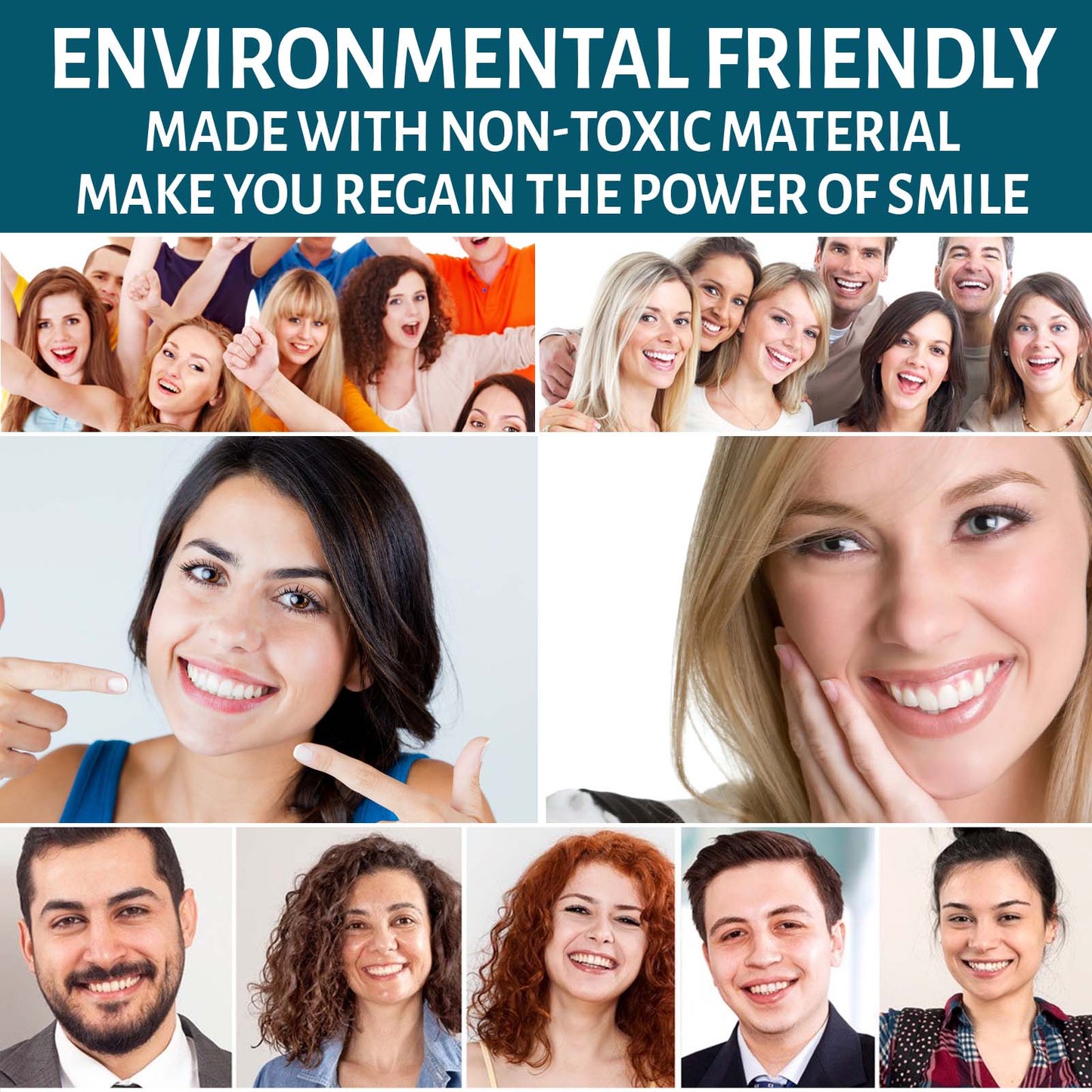 Adjustable Snap-On Resin Dentures for Instant Smile Modification