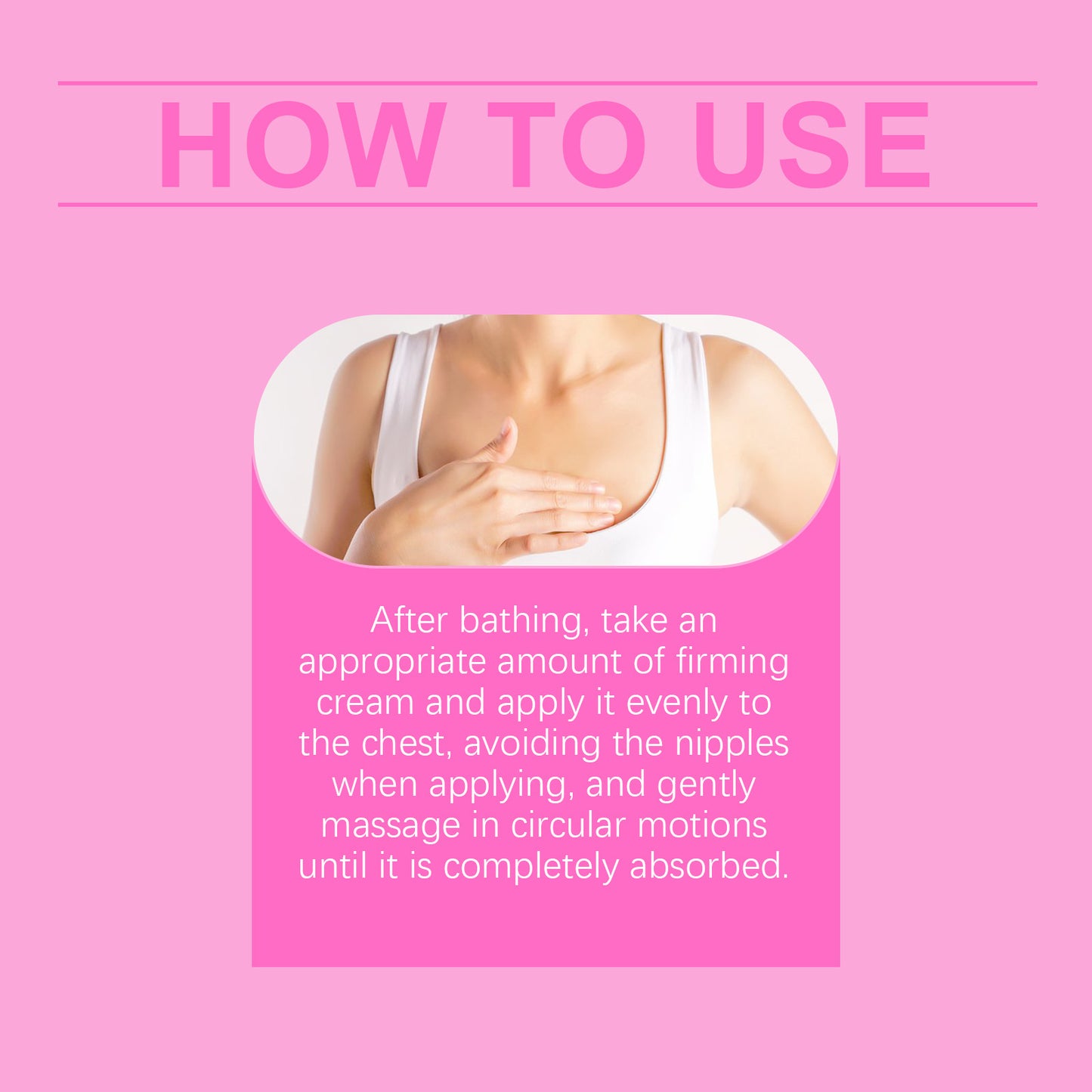 Breast Firming & Plumping Massage Cream - Vitamin E & Soy Protein Bust Lotion