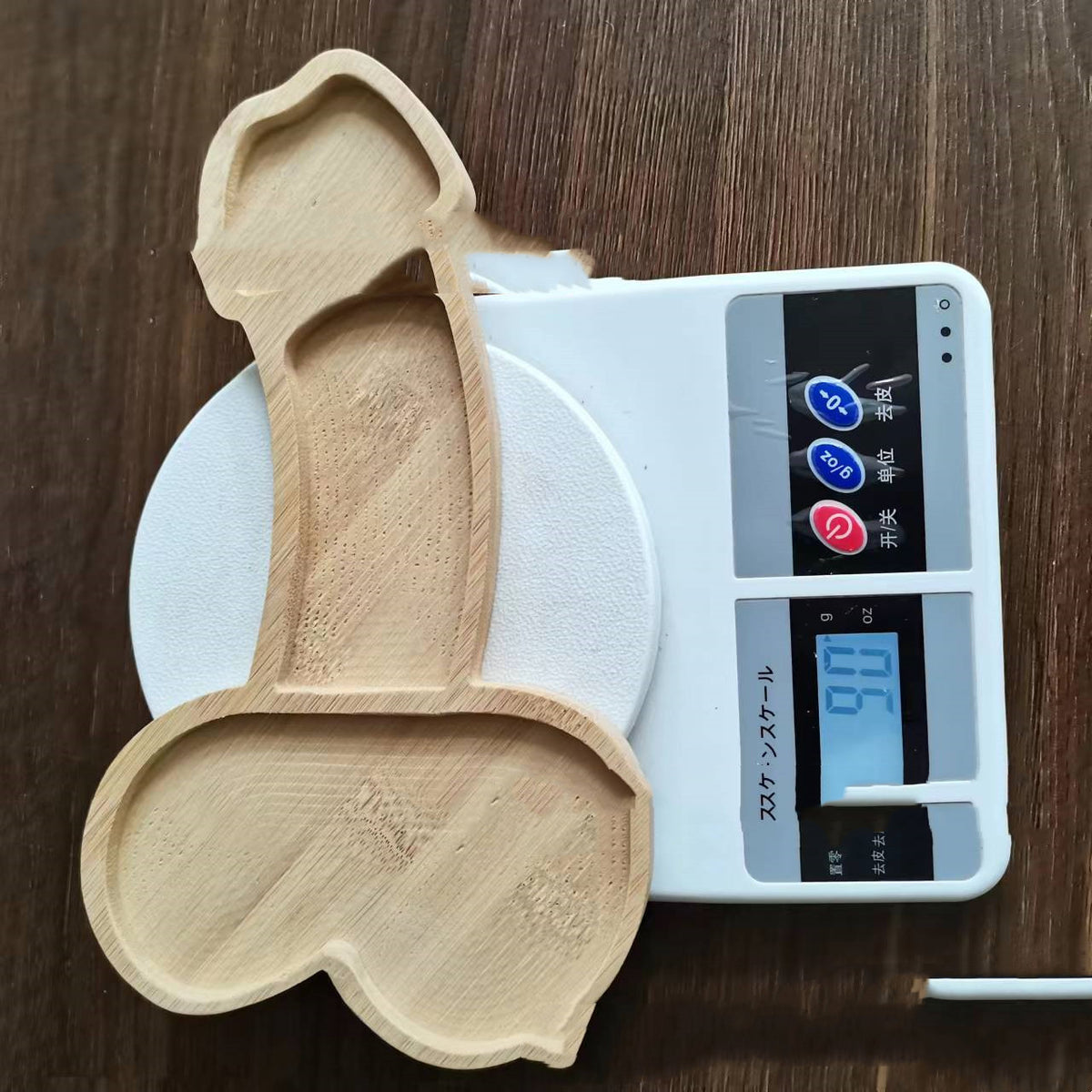Wooden Fruit Plate - Modern Decorative Serving Dish for Kitchen & Garden