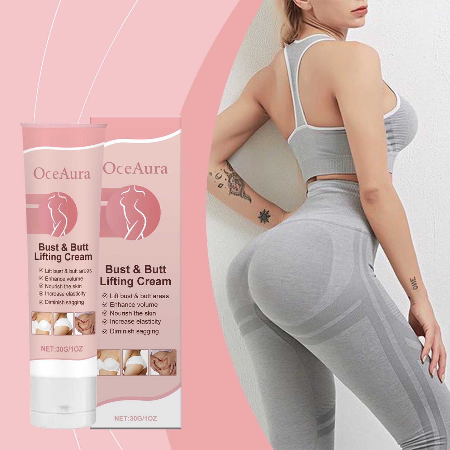Firming Breast and Buttock Enhancement Cream - Nourishing Skin Care