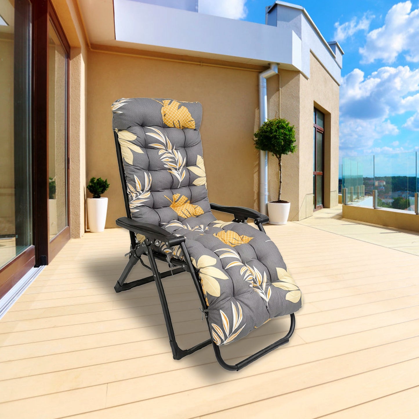 Lounger Cushion for Chaise, Rocking Chair & Sofa - Standard Size