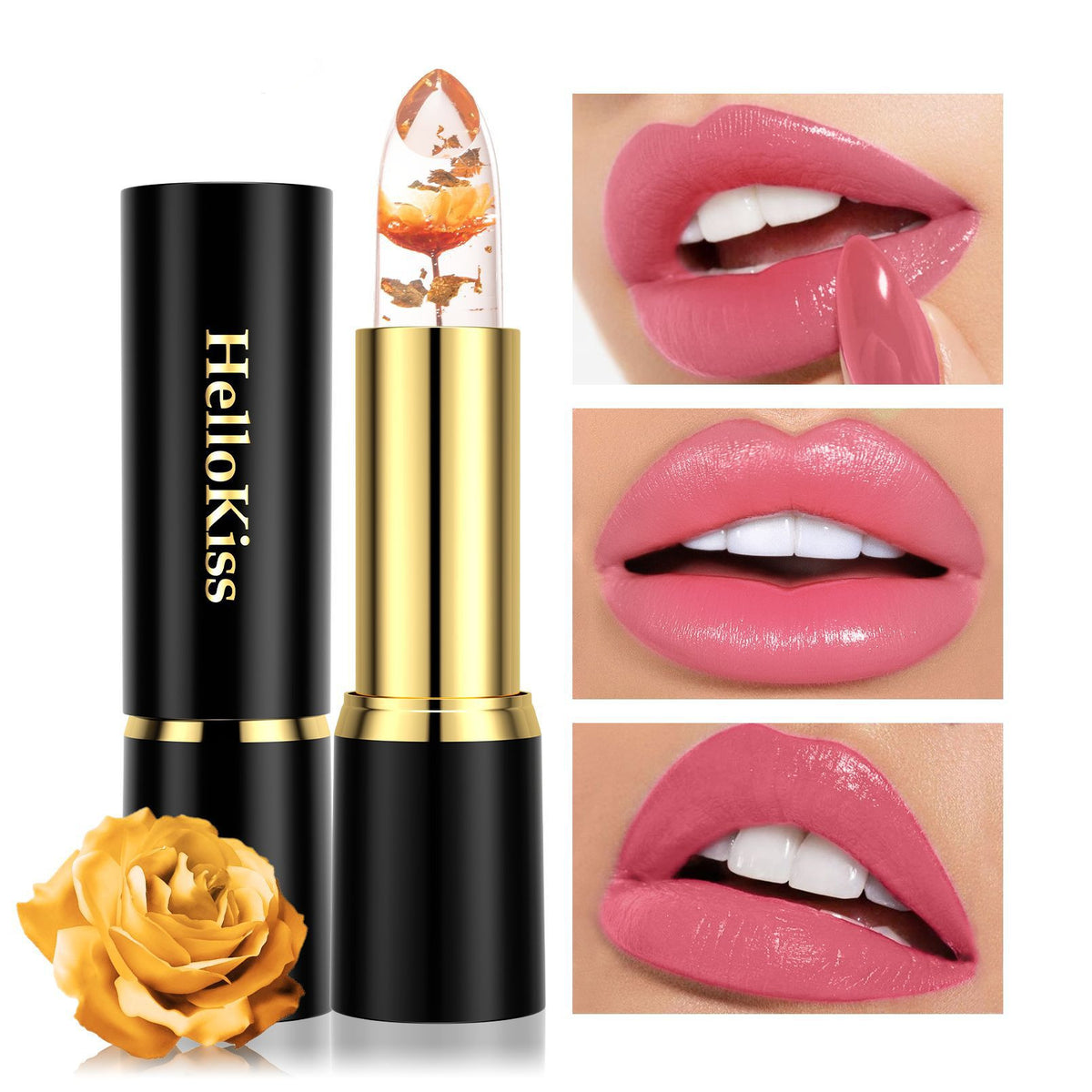 Jelly Flowers Nourishing Moisturizing Lipstick - 3.2g, Multiple Colors