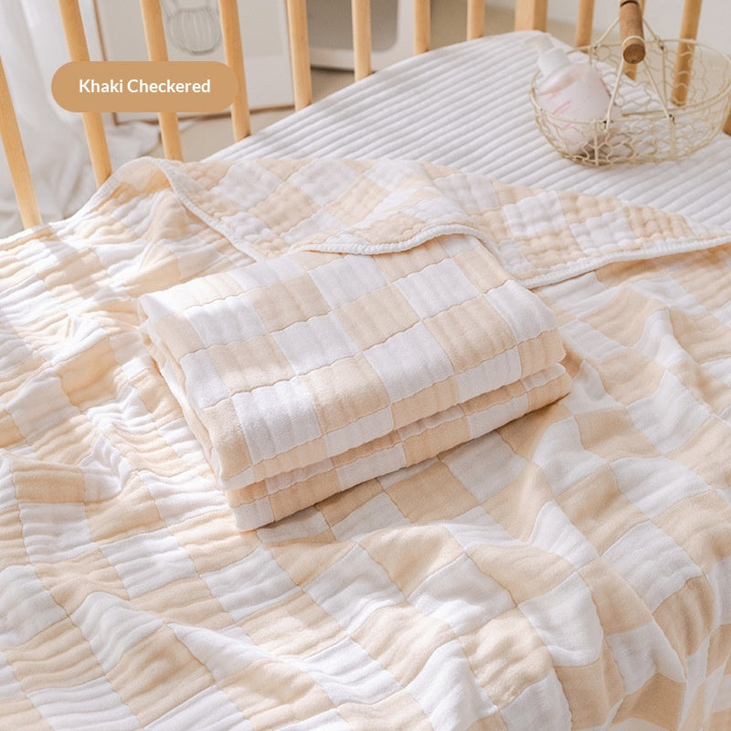 Universal Outdoor Swaddle Blanket Bamboo Cotton All-Season Bedding