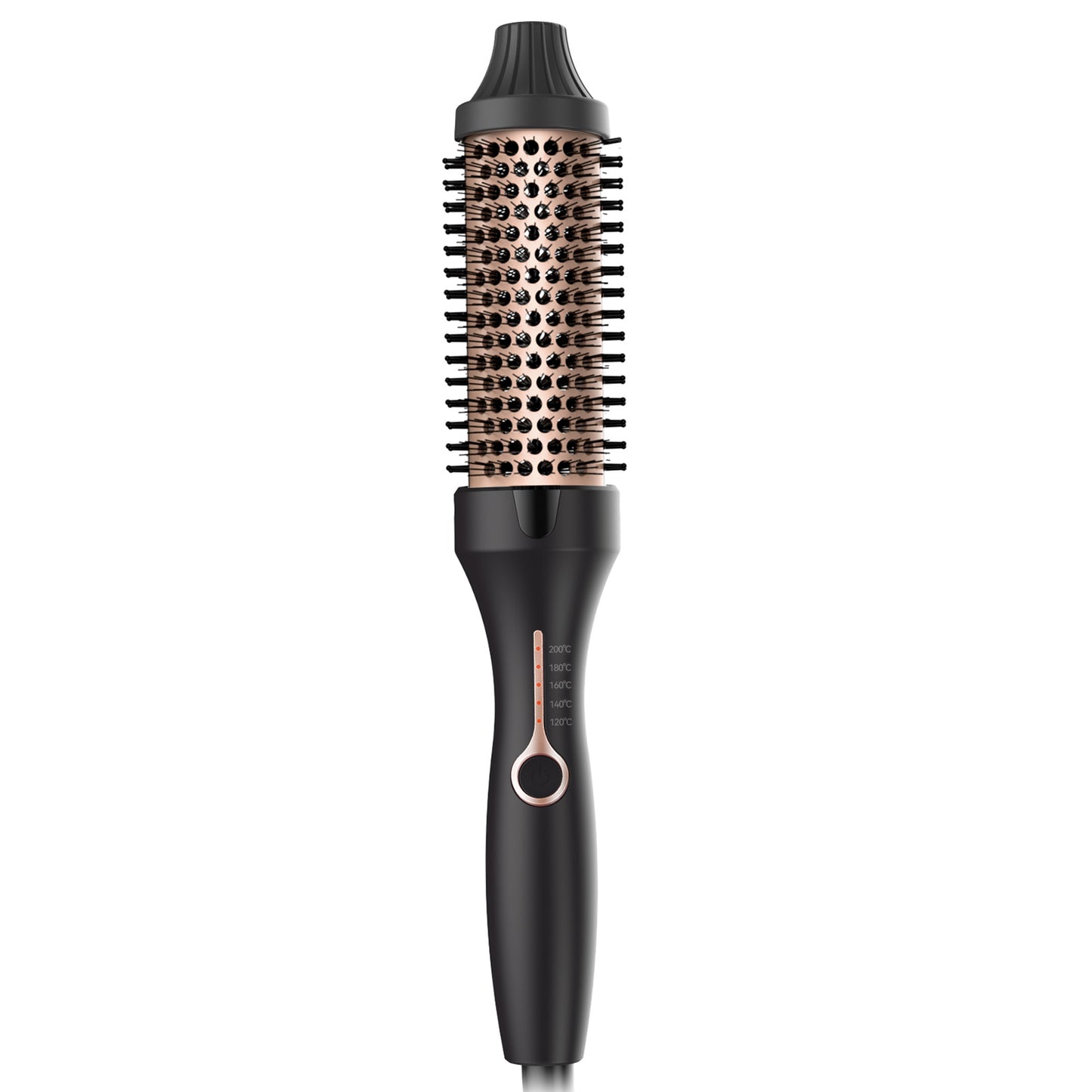 3-in-1 Hot Air Styling Brush - 38mm Ceramic Thermal Curling & Straightener