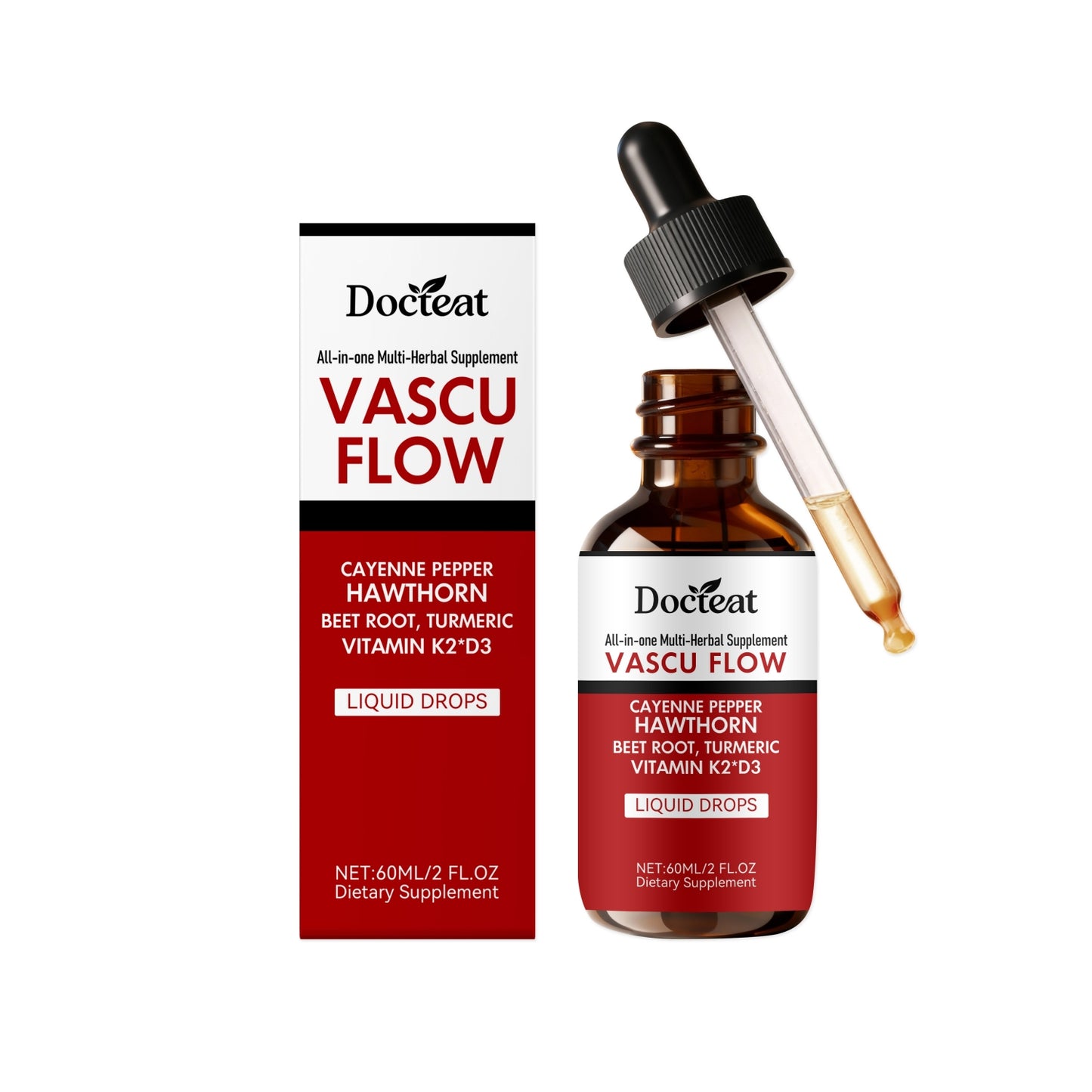 Pepper Extract Dietary Drops 60ml for Immune Support & Health