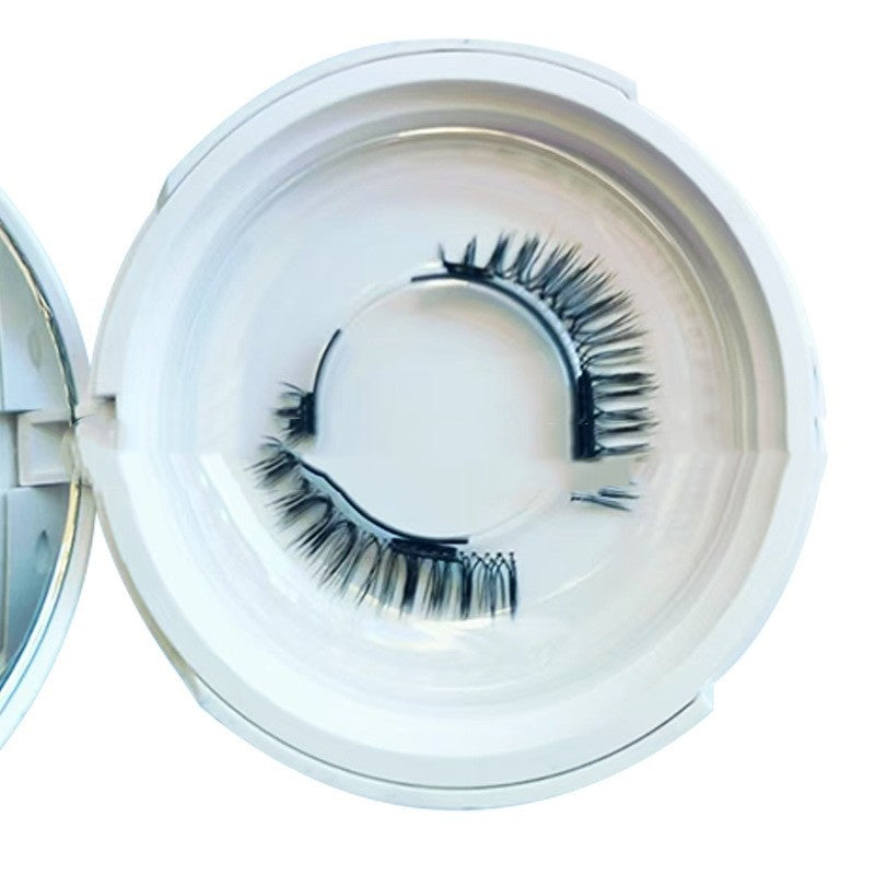Magnetic False Eyelashes with Clips - Thick Slender Eyelash Set for Makeup