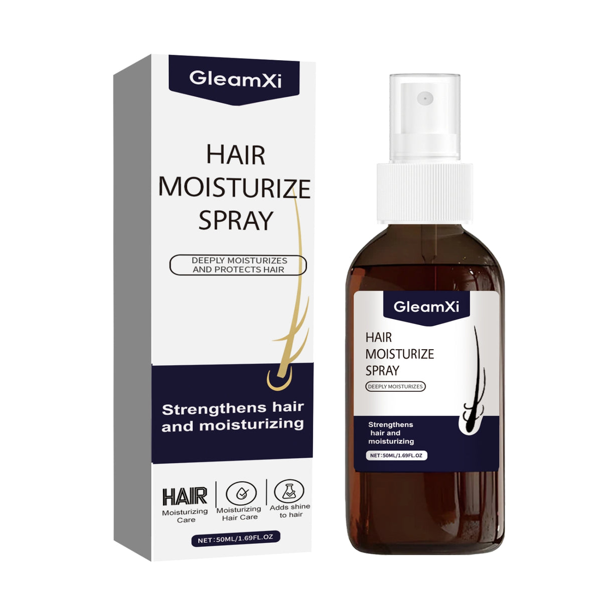 Moisturizing Hair & Face Spray 50ml Hydrating Skin & Hair Care Mist