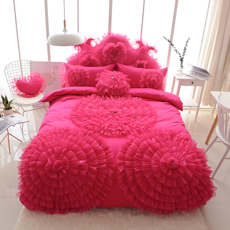 Cotton Princess Wind Bed Skirt - Multiple Sizes & Styles