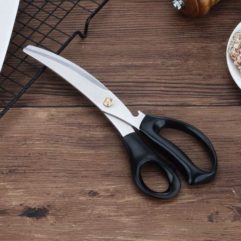 Korean BBQ Scissors Clip Tool Set - Stainless Steel Kitchen Accessories