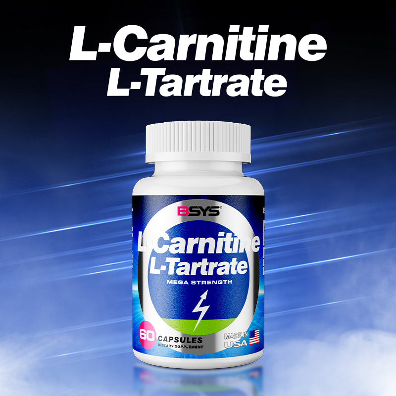 L-Carnitine L-Tartrate Supplement - 60 Capsules
