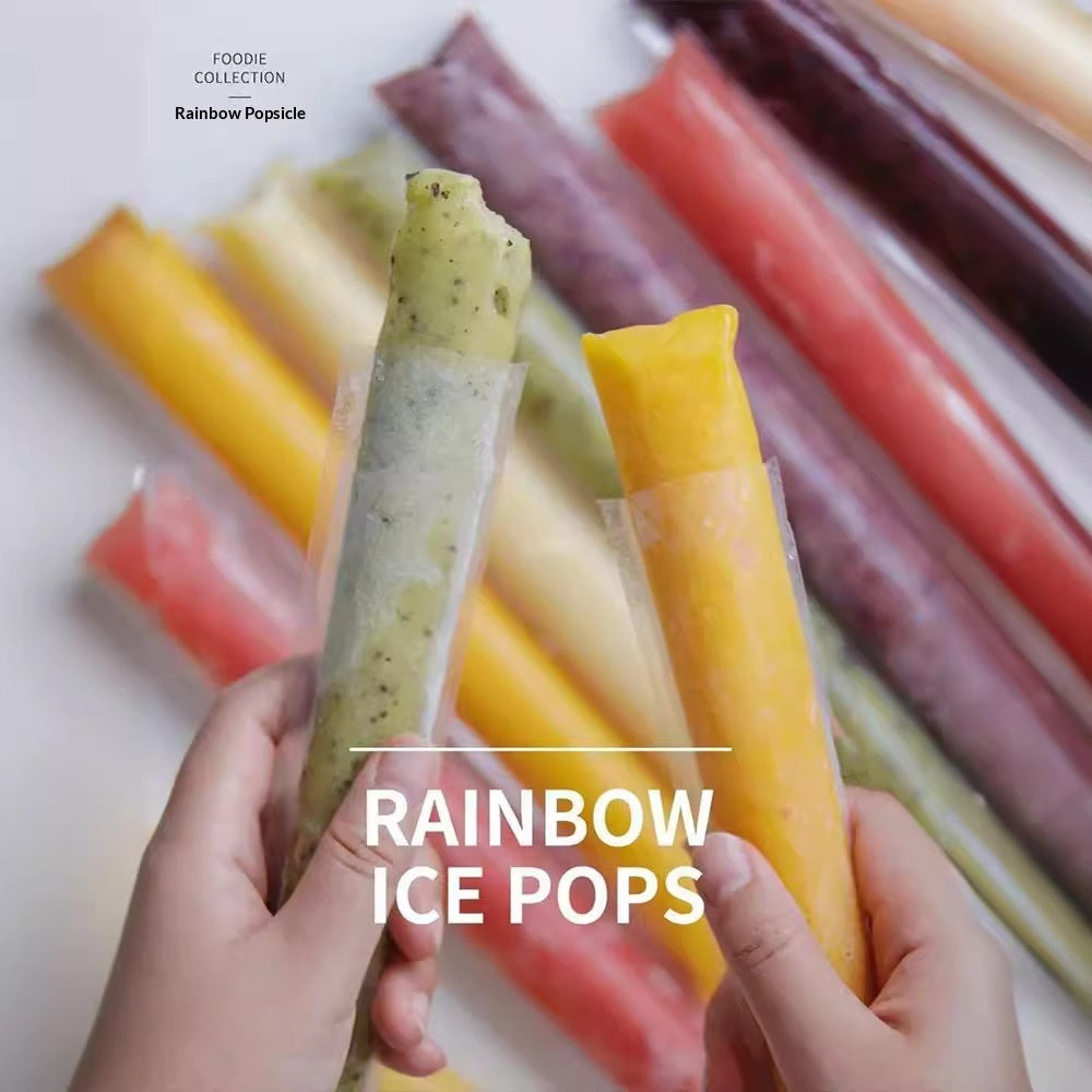 Food Storage Ice Packs and Bags Set - Reusable Freezer Packs with Funnel