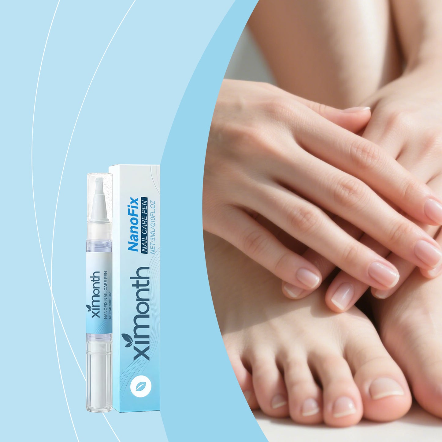 Nail Repair Pen 3ml for Nail Care & Damage Treatment - Vitamin E & Panthenol