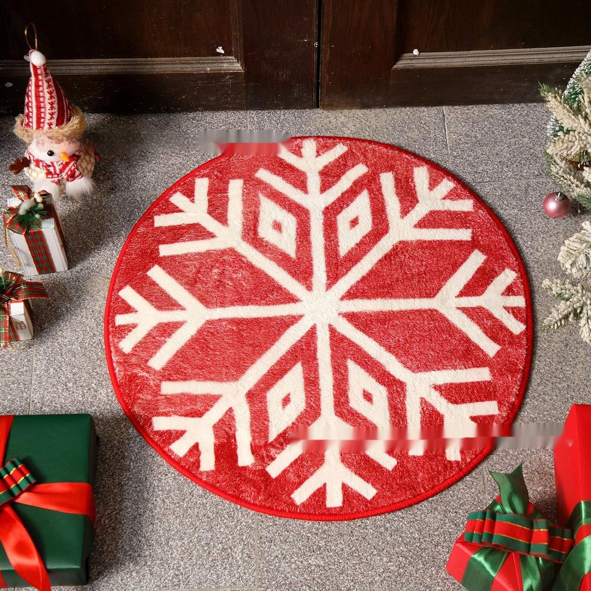 Christmas Cashmere-Like Carpet | Easy to Care Home Textile