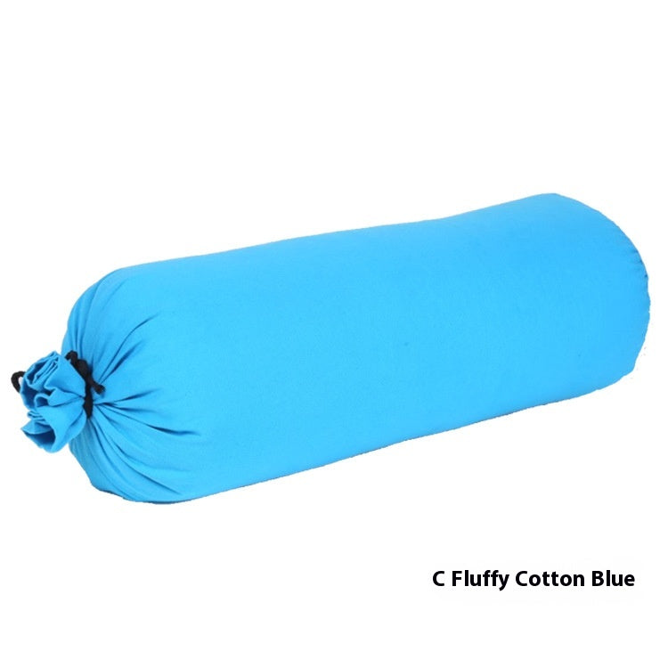 Pregnant Women's Cylindrical Yoga & Waist Support Pillow - Buckwheat Filled