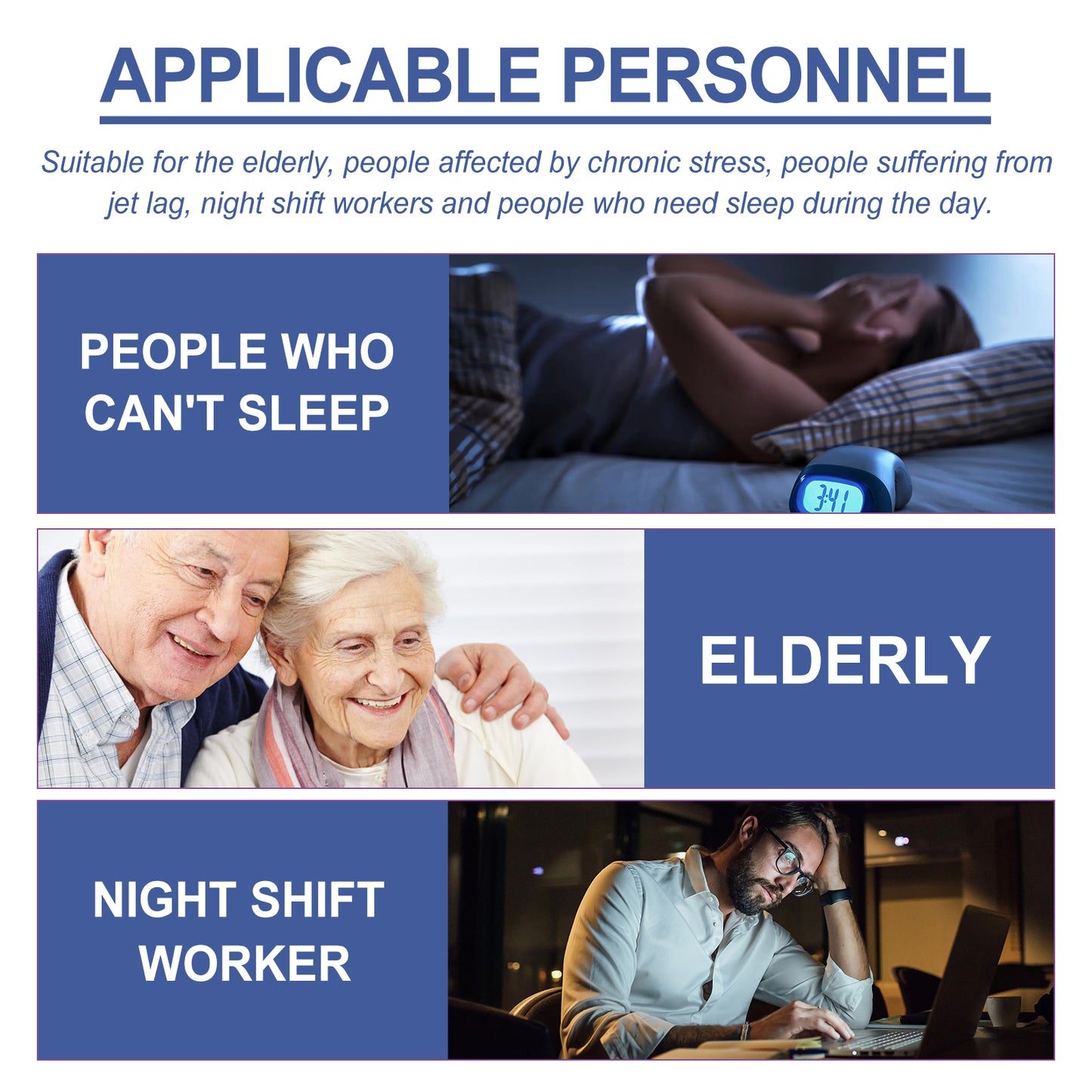 Relaxation Sleep Patches for Improved Rest & Insomnia Relief