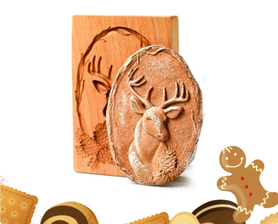 Cookie Cutter & Stamp Set for Baking - Provance Rose Style, Multiple Variants