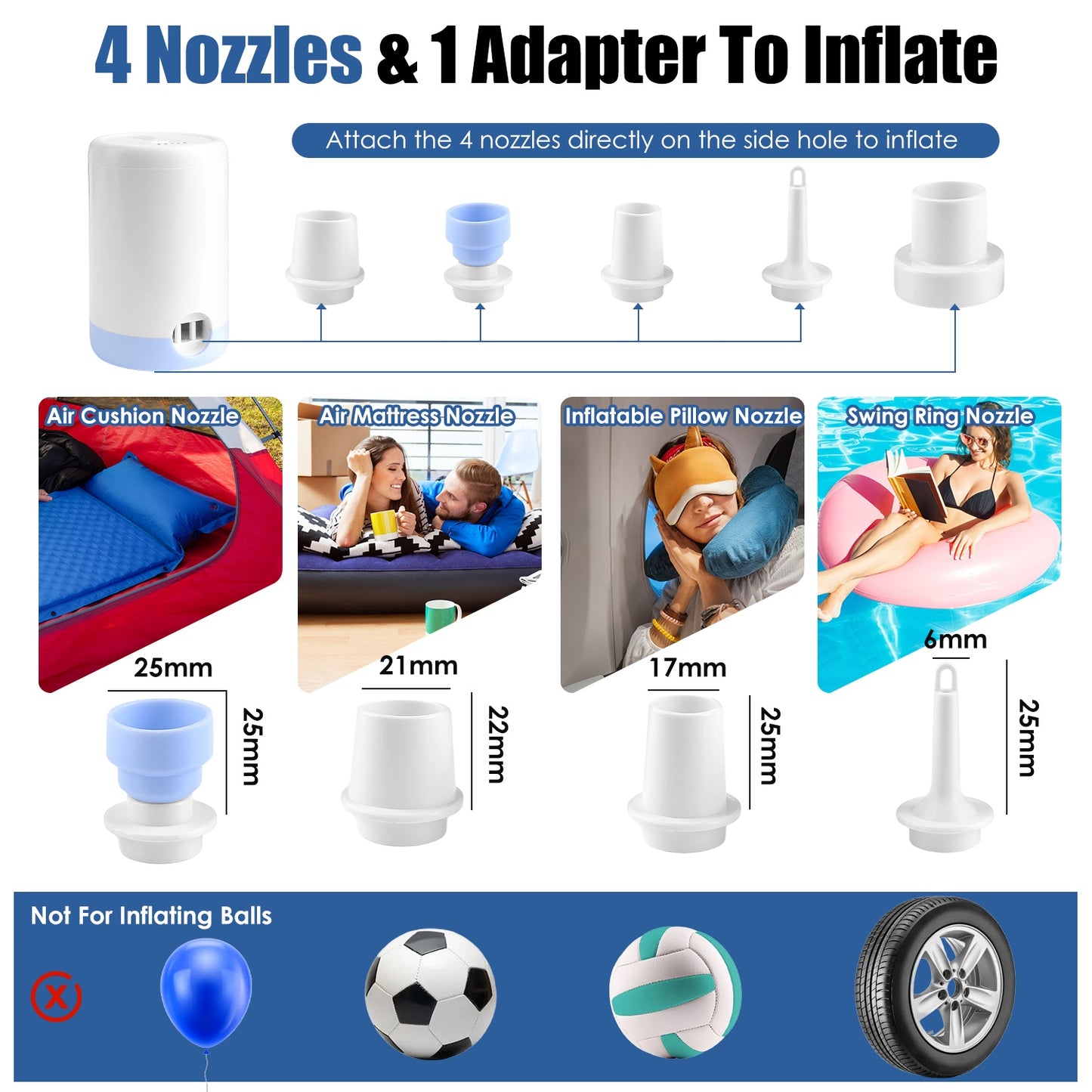 2Pcs 17L Vacuum Bags With Pump Clear Window Handle IP67 Waterproof