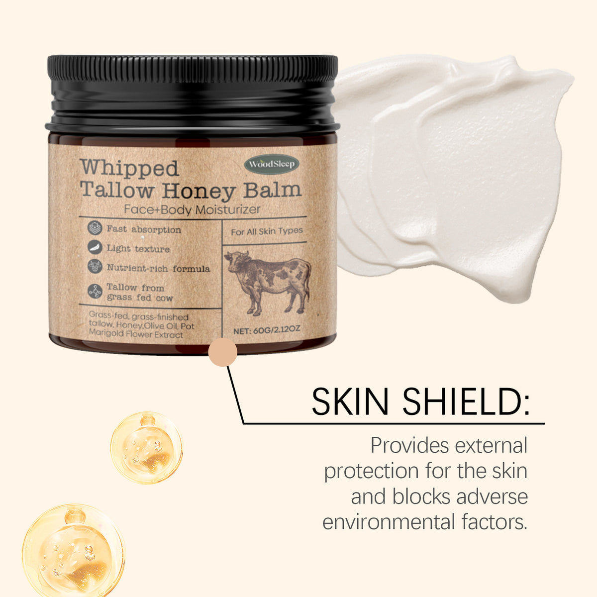 Gentle Moisturizing Dry Skin Care Hydrating Soft Body Cream