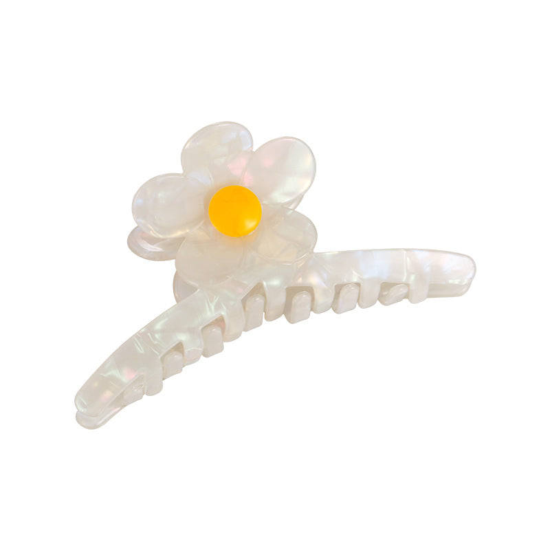 Korean Style Hair Clip - Geometric Acetate Hairpin