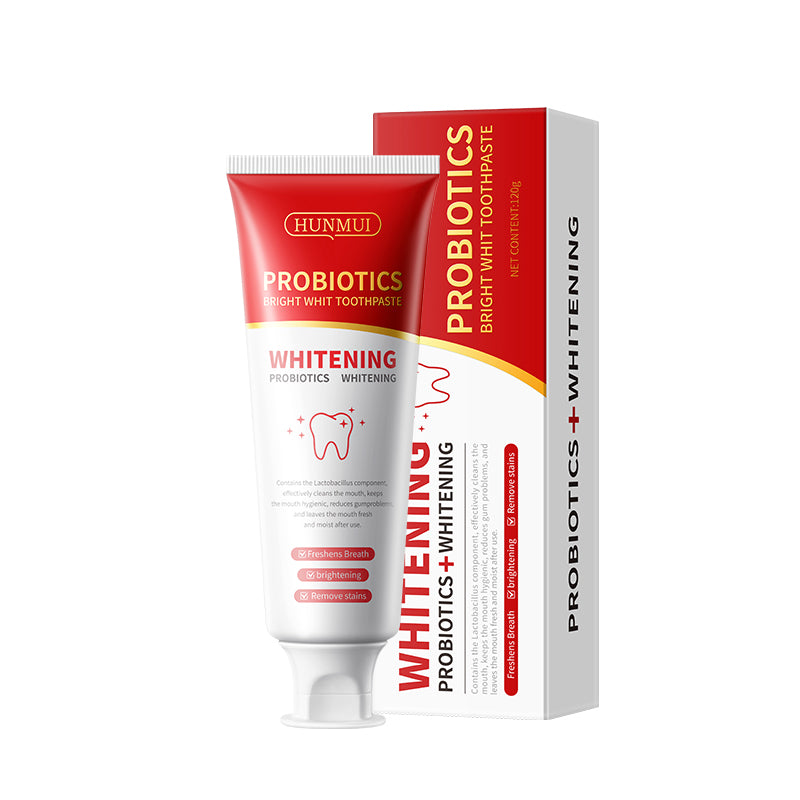 Probiotic Whitening Toothpaste 120g - Oral Care for Bright Smiles